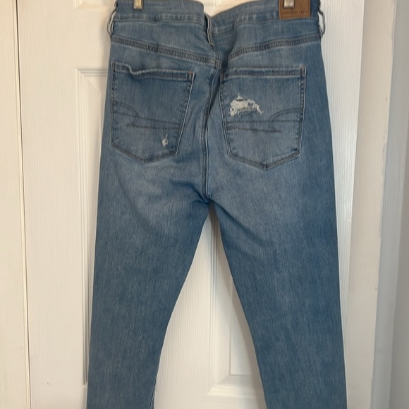 American Eagle Distressed Hi-Rise Jegging 12 - Picture 3 of 5